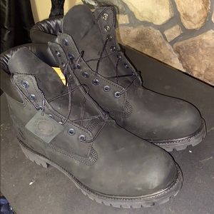 Black Timberland Boots